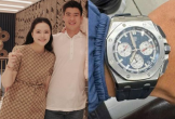 Duy Mạnh mất đồng hồ cả tỷ đồng do vợ tặng, phản ứng của tiểu thư Quỳnh Anh thế nào?
