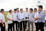 Phó Chủ tịch UBND tỉnh Phùng Thành Vinh kiểm tra tình hình thực hiện một số dự án cụm công nghiệp