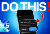Hãy làm ngay điều này sau khi cập nhật iOS 26.5