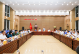 Thường trực Tỉnh uỷ làm việc với Ban Thường vụ Đảng uỷ UBND tỉnh