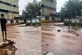 Nghệ An: Sét đánh trúng nhà máy đường, hàng ngàn tấn mật tràn ra ngoài