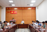Tập trung triển khai, đẩy nhanh tiến độ thực hiện Dự án Hạ tầng ưu tiên và phát triển đô thị thích ứng với biến đổi khí hậu thành phố Vinh 