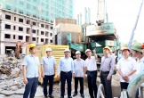 Quyết liệt đẩy nhanh tiến độ cải tạo, xây dựng lại các khu chung cư cũ tại phường Thành Vinh 