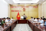 UBND tỉnh cho ý kiến vào dự thảo Báo cáo 03 năm thực hiện Chương trình hành động đẩy mạnh công nghiệp hóa, hiện đại hóa đất nước trên địa bàn tỉnh 