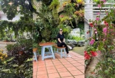 Biệt thự ngập tràn hoa lá, cỏ cây của người đẹp Thân Thuý Hà