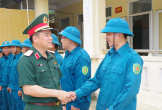 Chỉ huy trưởng Bộ Chỉ huy Quân sự tỉnh kiểm tra kết quả thực hiện nhiệm vụ quân sự, quốc phòng 6 tháng đầu năm 2026 