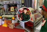 Người thân khóc nghẹn trong tang lễ Thượng úy Lê Văn Thắng (Sao Nhập Ngũ) tại Nghệ An