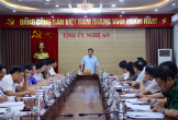 Hội nghị giao ban Khối nội chính tháng 5/2026