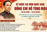 Nghệ An phối hợp tổ chức Hội thảo khoa học kỷ niệm 130 năm Ngày sinh đồng chí Hồ Tùng Mậu
