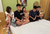 Bắt Hoàng Thị Thuý Sinh SN 2003 cùng 4 đồng phạm trong căn hộ chung cư