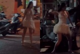 Công an xác minh vụ cô gái nghi là Á hậu cầm gạch ném vào nhà dân ở TP.HCM