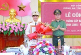 Công bố quyết định thăng cấp bậc hàm Đại tá trước thời hạn đối với đồng chí Phạm Thành Long, Phó Giám đốc Công an tỉnh