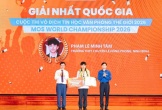 Nam sinh chuyên Anh vào top 9 thế giới cuộc thi Tin học văn phòng