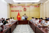 UBND tỉnh nghe báo cáo Đồ án điều chỉnh quy hoạch phân khu Đại lộ Vinh – Cửa Lò