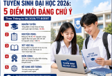 Thí sinh xét tuyển đại học 2026 được đăng ký tối đa 15 nguyện vọng
