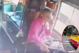 Xử phạt tài xế xe buýt vừa lái xe vừa 