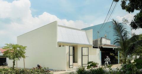 Ngôi nhà xẻ dọc mái lấy sáng có 1-0-2 ở Đồng Nai