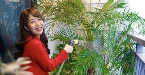 Căn hộ cao cấp ngập sắc màu Giáng sinh của MC Diệp Chi