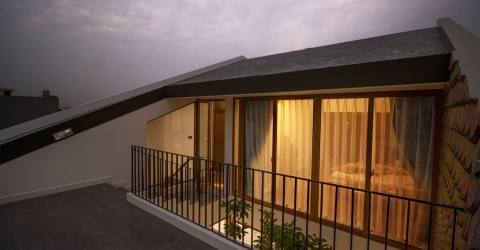 Ngắm nhà mái dốc xoè rộng độc nhất vô nhị ở Hải Phòng