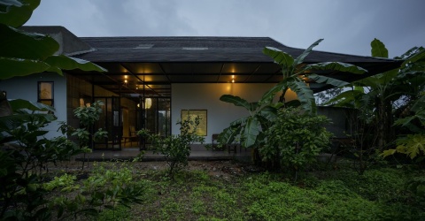 Nhà cấp 4 tiện nghi giữa rừng cây xanh mướt ở Quảng Nam