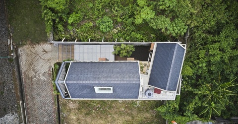 Thiết kế độc, nhà trên đồi đón gió mát suốt cả năm