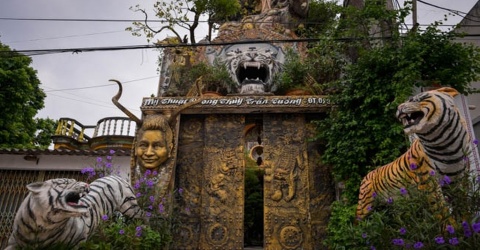 Mục sở thị ngôi nhà kỳ quái đến khó tin ở Hưng Yên