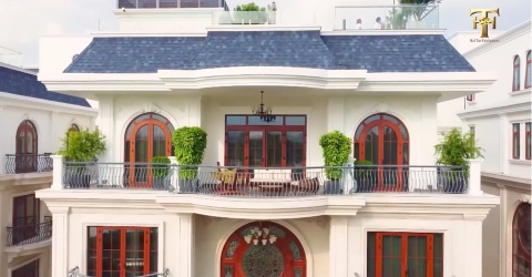 Toàn cảnh biệt thự 300 tỷ của nghệ sĩ Việt Hương