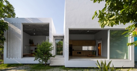 Báo Mỹ nức nở khen ngôi nhà hình hộp tối giản ở Hà Nội