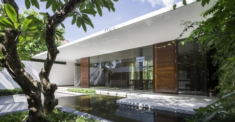 Ngôi nhà “ngăn kéo” xanh mướt mắt ở Vũng Tàu trên báo Mỹ