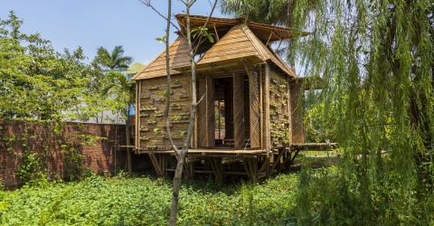 Khám phá ngôi nhà bằng tre chống lụt độc đáo ở Việt Nam