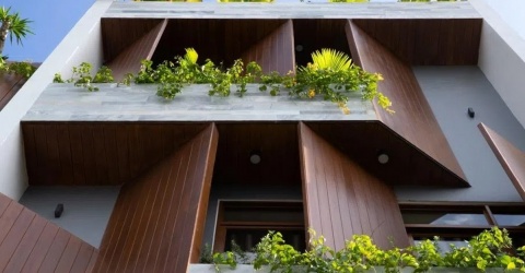 Tò mò ngôi nhà có khả năng điều tiết nắng hướng Tây