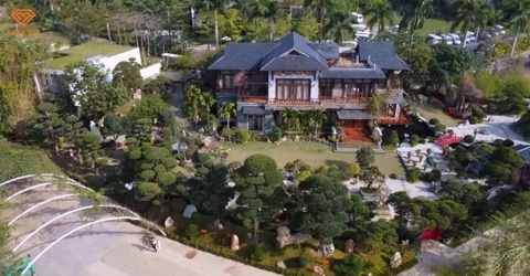Biệt thự 3.000m2 phủ kín tùng Nhật của Phó Chủ tịch FPT