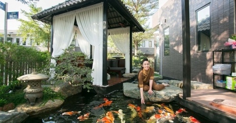 Biệt thự 220m2 “đắt xắt ra miếng” của Nhật Kim Anh