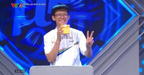 Nam sinh Quảng Trị lập kỷ lục điểm số 400 điểm tại trận thi tuần Olympia