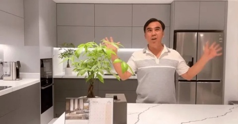 Cận cảnh biệt thự sân vườn như cổ tích của MC Quyền Linh