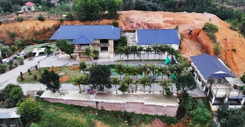 Toàn cảnh biệt phủ “khủng” của giang hồ Tuấn “trắng” vừa bị bắt