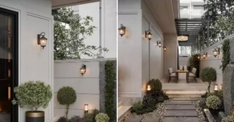 Cận cảnh biệt thự mới đẹp mê của hot mom Hằng Túi