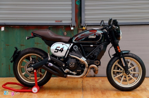 Ducati Scrambler Cafe Racer zing 2